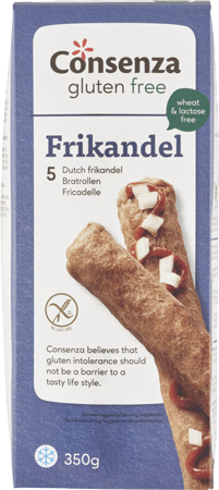 Consenza glutenvrije frikandellen