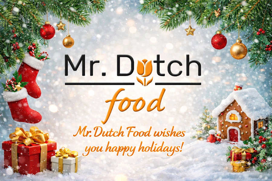 Mr. Dutch Food wishes you happy holidays