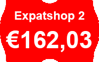 Totaalprijs expatshop 2: €162,03