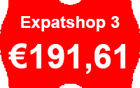 Totaalprijs expatshop 3: €191.61