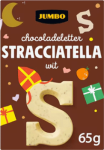 Jumbo chocolate letter S stracciatella white Jumbo chocolate letter S stracciatella white