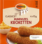 Mora-rundvleeskroketten Mora rundvleeskroketten