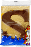 Shoe letter S milk chocolate Shoe letter S milk chocolate