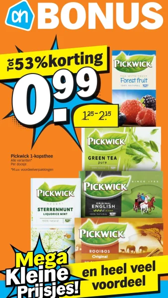 Reclamefolders Albert Heijn