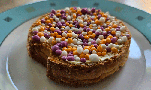 Rusks with party mice Rusks with party mice